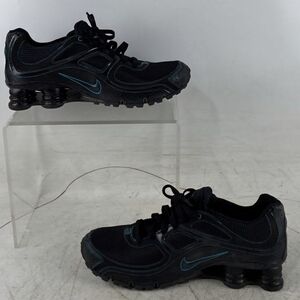 Stylish Women's Black and Blue Athletic Shoes